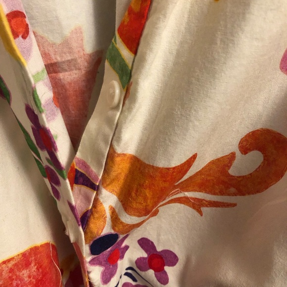 Zara Multicolor Floral Dress - Picture 3 of 6